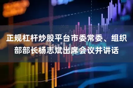 正规杠杆炒股平台市委常委、组织部部长杨志斌出席会议并讲话